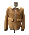 Dondup Coat In Brown