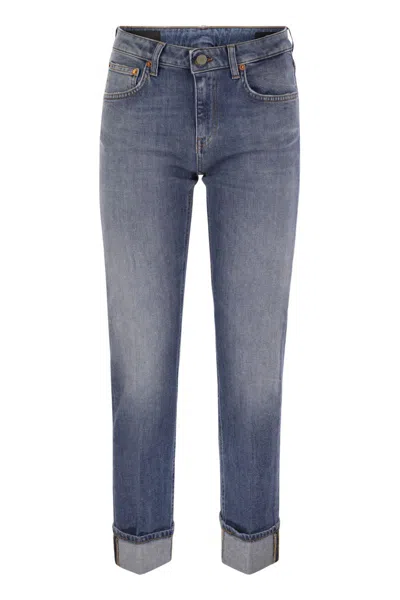 Dondup Coco - Slim Jeans In Stretch Denim In Blue