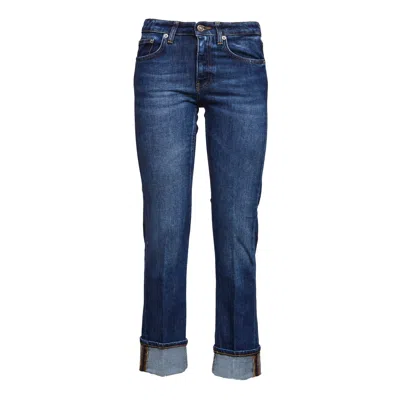Dondup Coco Slim Fit Jeans For Women In Blue