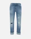 Dondup Pantalone In Denim Coco Special