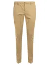 Dondup Pantalone Gaubert Gabardina In C