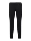 Dondup Concealed Skinny Trousers  In Black