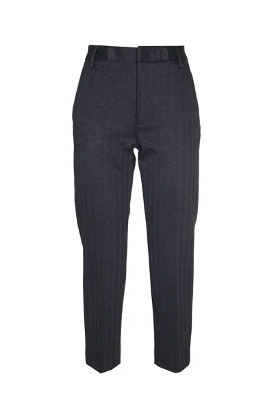 DONDUP CONCEALED TROUSERS DONDUP