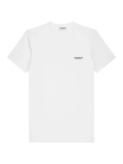 Dondup Contemporary Mini T-shirt For Men In White