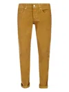 Dondup Corduroy Five-pocket Pants In Brown