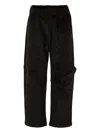 Dondup Corduroy Trousers In Black