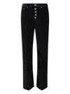 Dondup Corduroy Trousers In Black
