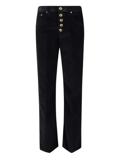 Dondup Corduroy Trousers In Black