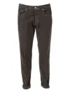 Dondup Corduroy Trousers In Brown