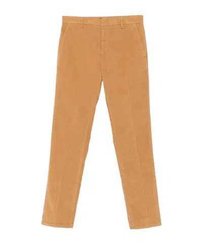 Dondup Corduroy Trousers In Brown