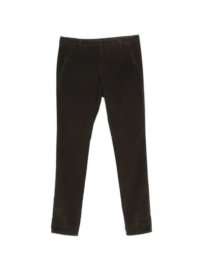 Dondup Corduroy Trousers In Brown