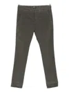 Dondup Corduroy Trousers In Gray