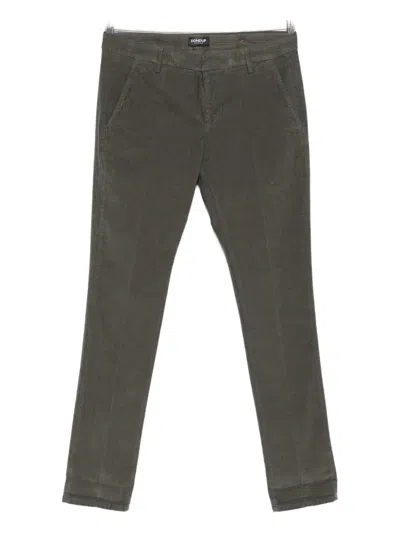 Dondup Corduroy Trousers In Gray