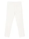 Dondup Cotton-blend Corduroy Straight-leg White Jeans In White
