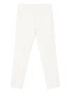 Dondup Cotton-blend Corduroy Straight-leg White Jeans In White