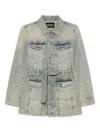 Dondup Cotton-blend Denim Jacket