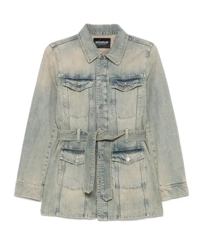 DONDUP COTTON-BLEND DENIM JACKET