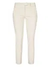 Dondup Women's Perfect - Slim Fit Stretch Trousers In White