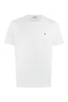 Dondup Cotton Crew-neck T-shirt In White