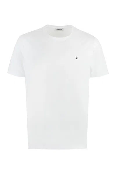 DONDUP COTTON CREW-NECK T-SHIRT