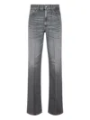 Dondup Cotton Jeans In Gray