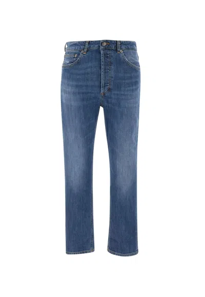 Dondup Cotton Jeans In Blue