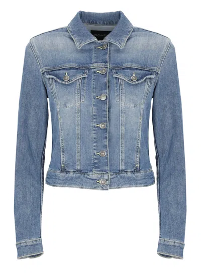 DONDUP COTTON JEANS JACKET