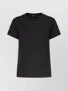 Dondup Regular Fit T-shirt With Logo In Black