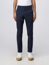 Dondup Cotton Pants In Blue 1