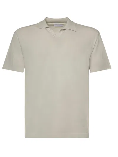 Dondup Cotton Polo Shirt In Gray