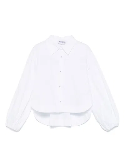 Dondup Kids' Cotton Shirt In White