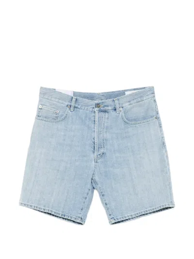 Dondup Cotton Shorts In Blue