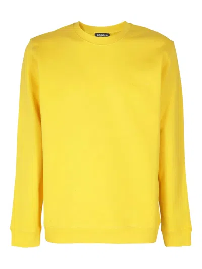 Dondup Gcollo Cotone Logo Su Tono In Yellow