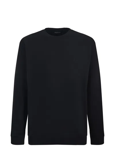 Dondup Cotton Sweatshirt In Black