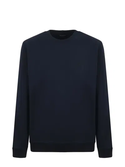Dondup Cotton Sweatshirt In Blue