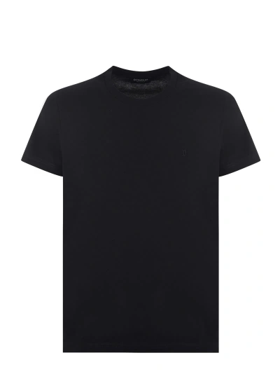 Dondup Cotton T-shirt In Nero