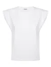 Dondup Cotton T-shirt In White