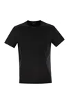 Dondup Cotton T-shirt With Logo In Black