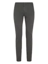 Dondup Cotton Trousers In Grey