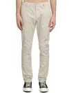 Dondup Cotton Trousers Mod. Gaubert In Beige