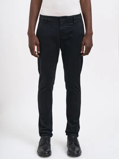 Dondup Cotton Trousers Mod. Gaubert In Brown