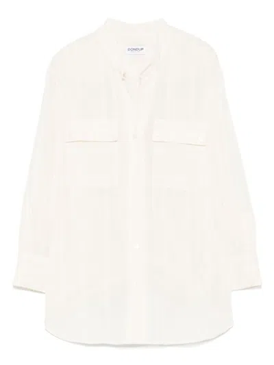 DONDUP CREAM LONG SLEEVE SHIRT