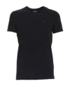 Dondup Basic T-shirt In Black In Black