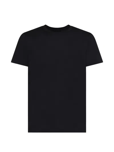 Dondup Crew-neck Short-sleeve T-shirt In Black
