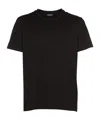 Dondup Crew Neck T-shirt In Black