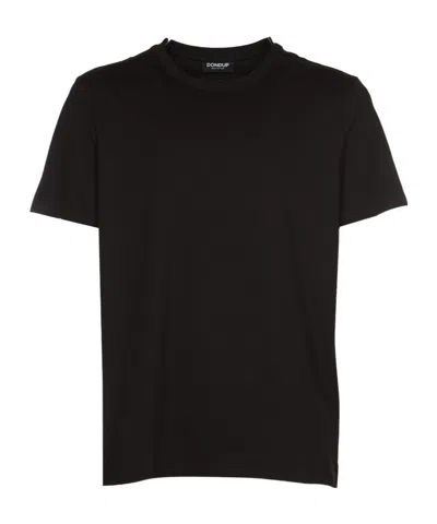 Dondup Crew Neck T-shirt In Black