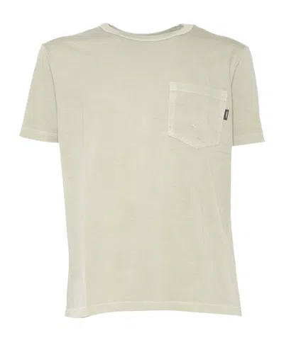 Dondup Crew Neck T-shirt In Neutral