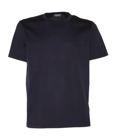 Dondup Crew Neck T-shirt In Black