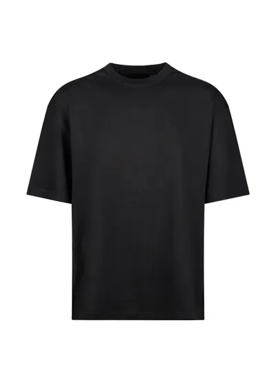Dondup Crew-neck T-shirt In Black