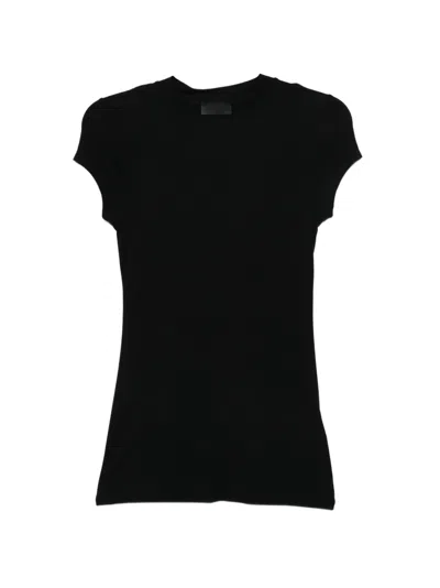 Dondup Crew-neck T-shirt In Black
